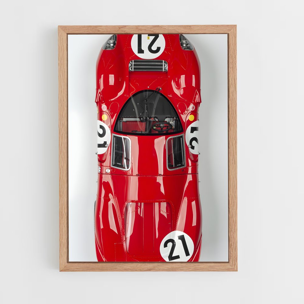 Poster Ferrari M12 Racing Legend (vue 4)
